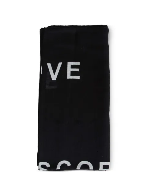Rick Owens printed scarf