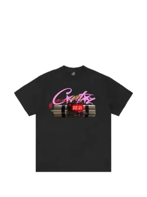CORTEIZ logo-print T-shirt | Black | FARFETCH JO