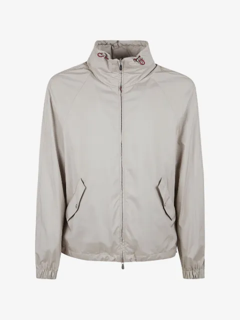 Brunello Cucinelli veste légère à fermeture zippée