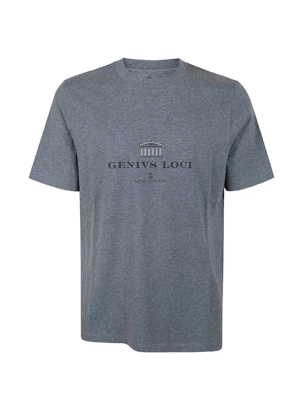 Brunello Cucinelli graphic-print T-shirt - Grigio