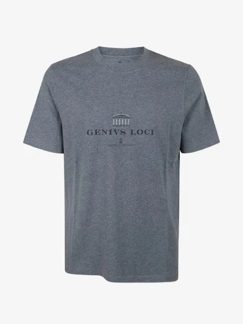 Brunello Cucinelli playera con estampado gráfico