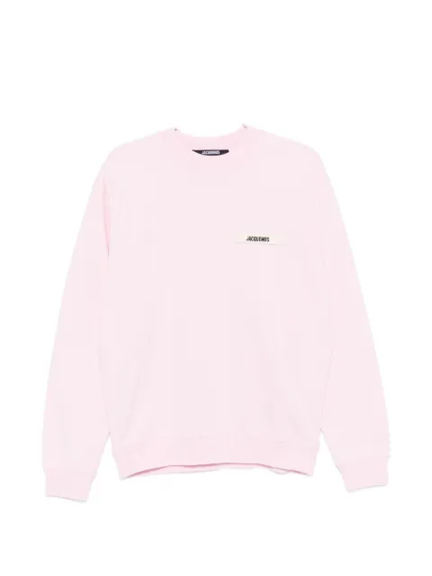 Jacquemus logo-patch sweatshirt