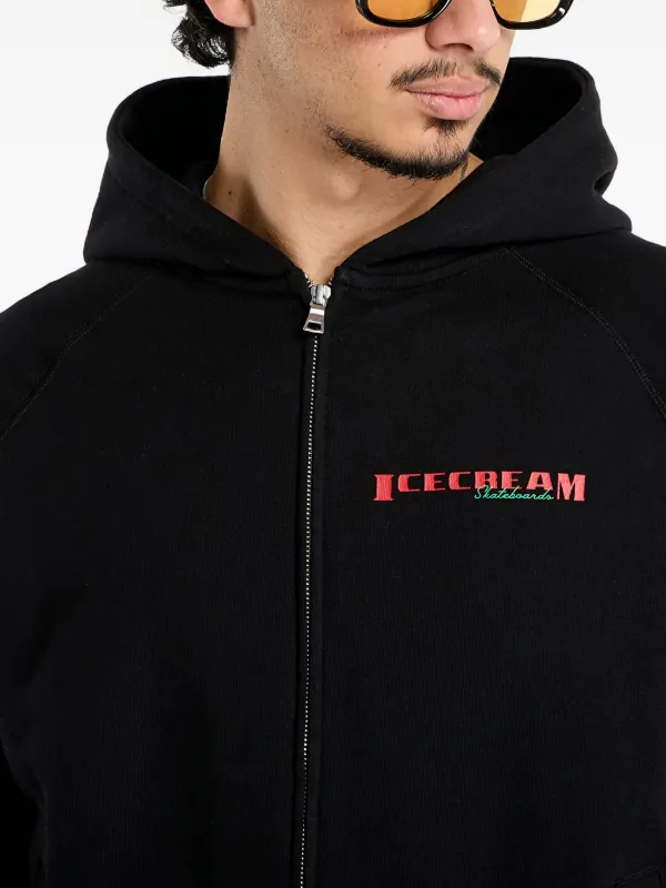 Billionaire Boys Club Ice Cream パーカー 黒 L Billionaire Boys Club - Ice Cream full-zip Hoodie | Black | FARFETCH