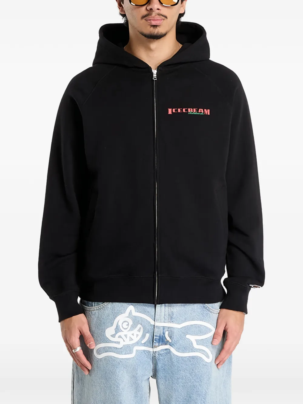 Billionaire Boys Club - Ice Cream full-zip hoodie - Schwarz