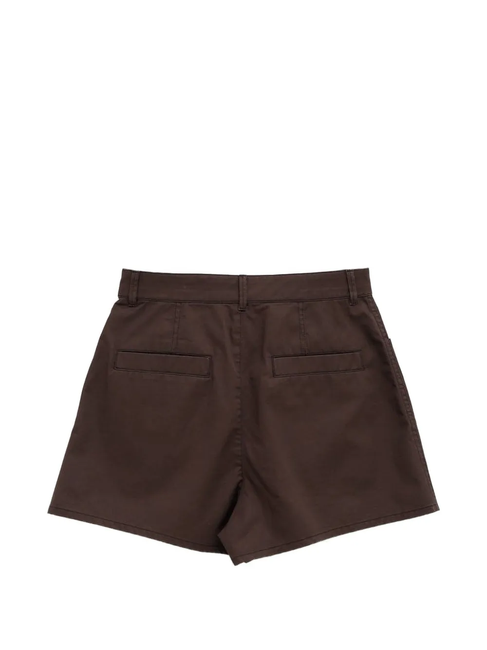  Lemaire Button Shorts - Brown 