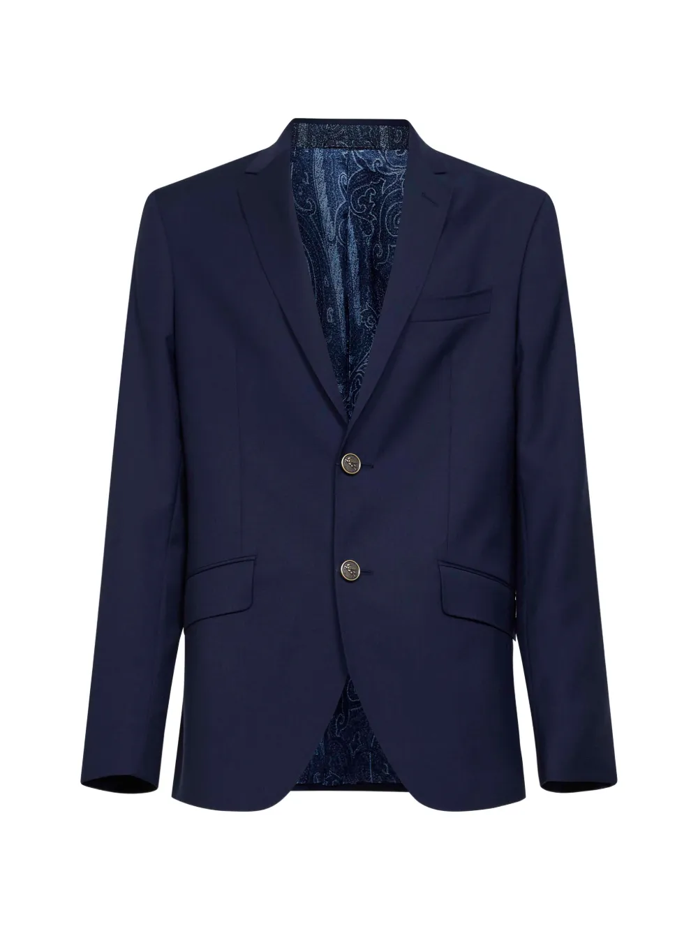 ETRO single-breasted blazer - Blu
