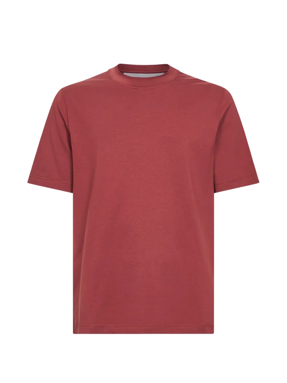 Brunello Cucinelli crew-neck T-shirt - Rosso