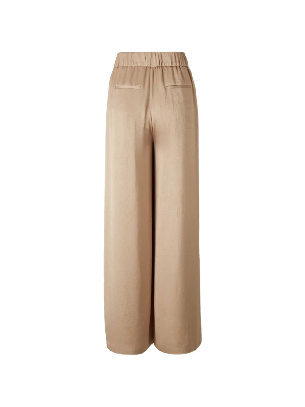 Peserico Broek met elastische tailleband Goud