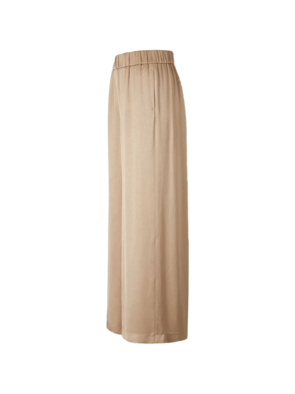 Peserico Broek met elastische tailleband Goud