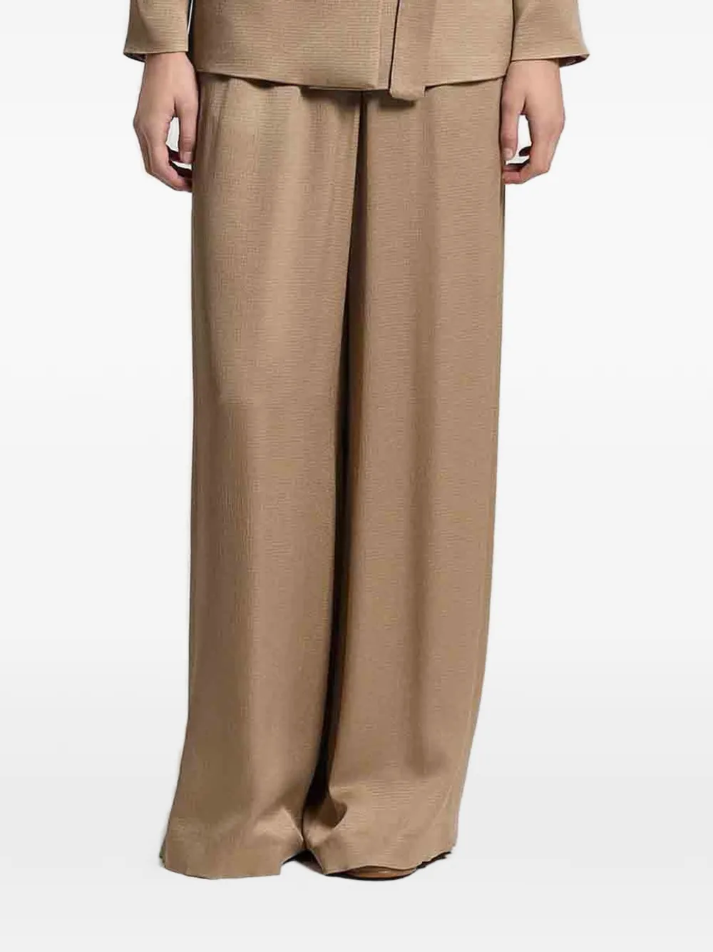 Peserico elasticated-waistband trousers - Oro