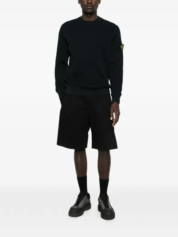 Stone Island 6100056 オーガニックコットン ワッフルフリース