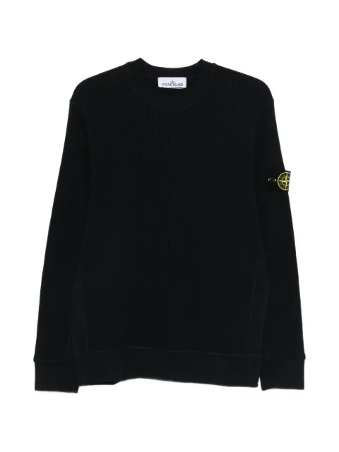 Stone Island logo-patch sweatshirt