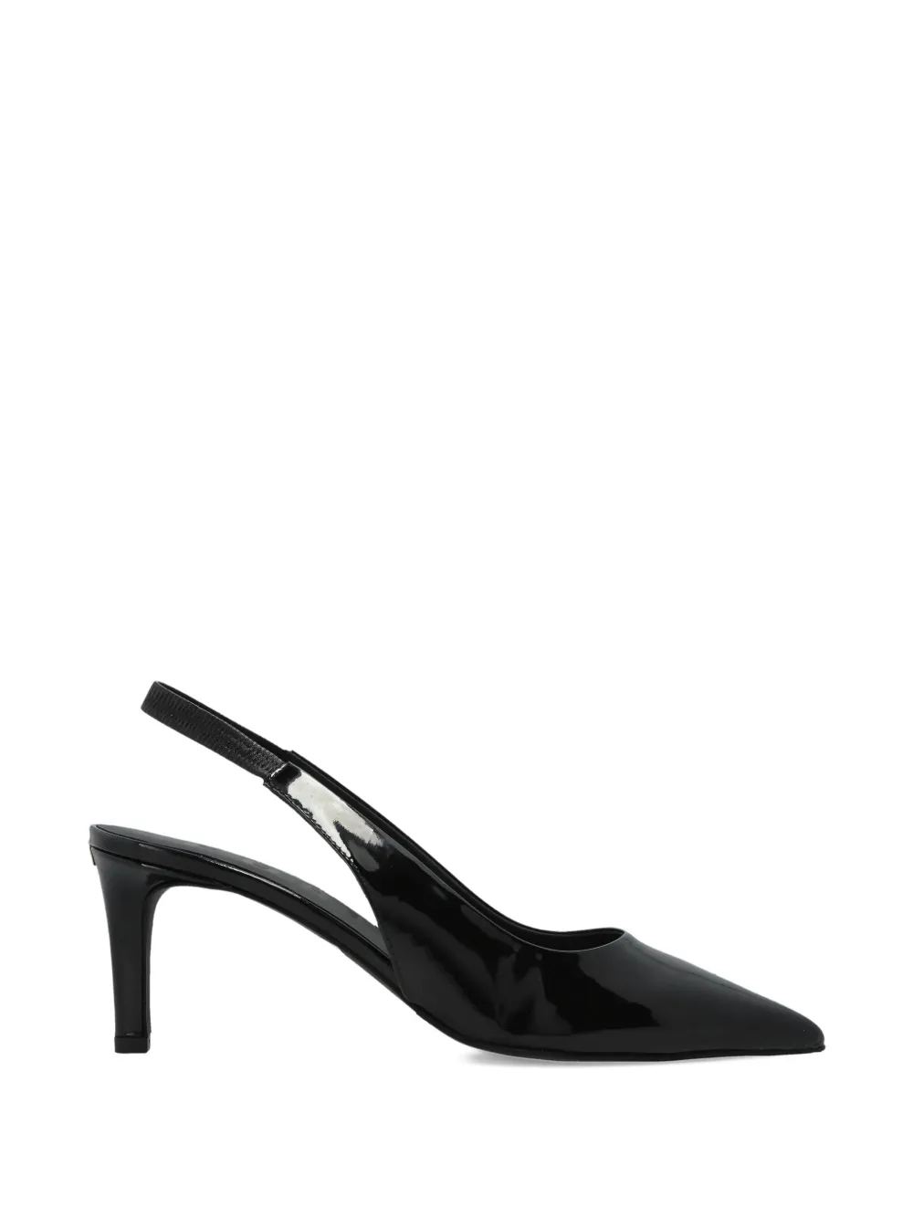 Furla pointed slingback pumps - Nero