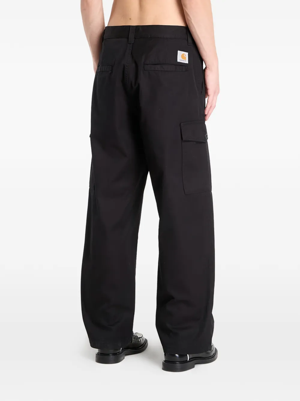 Carhartt WIP Broek met knopen Zwart