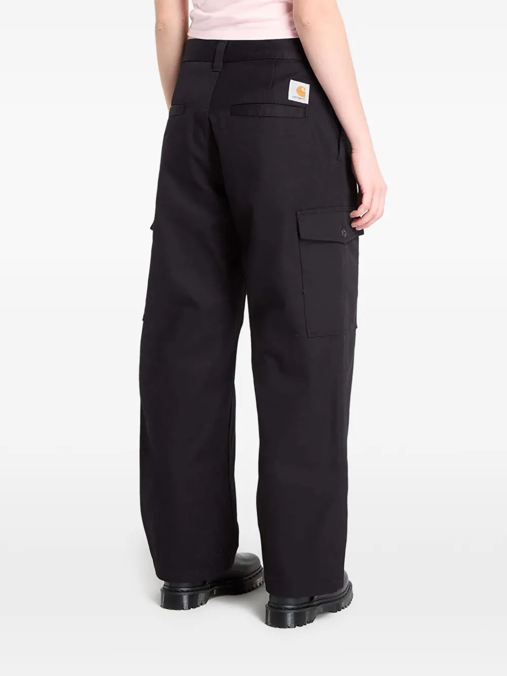 Carhartt WIP Broek met knopen Zwart
