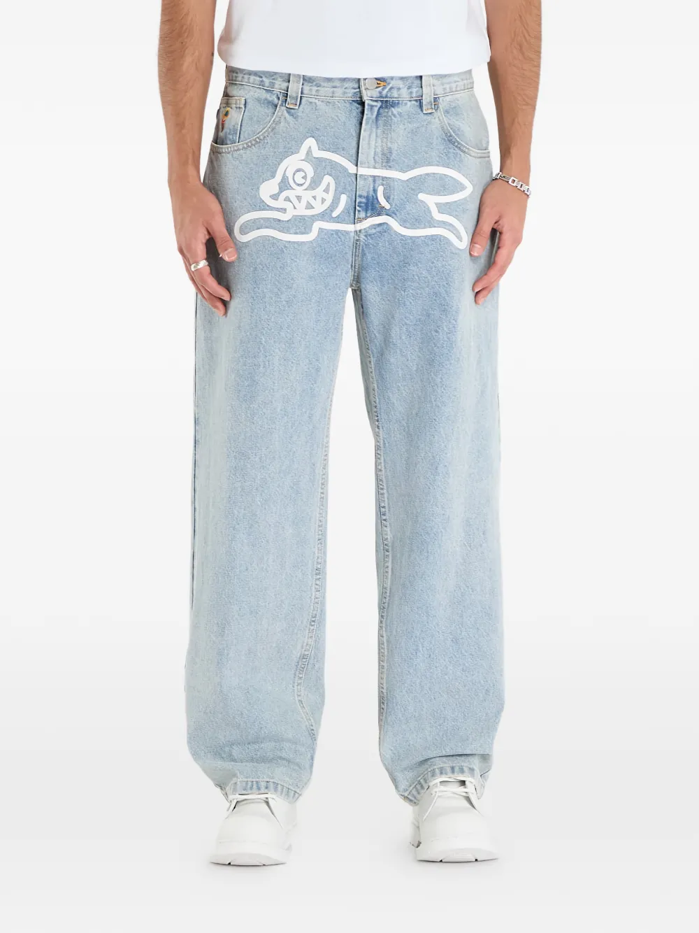 Billionaire Boys Club - Ice Cream Running-dog Five-pockets Jeans In Blue