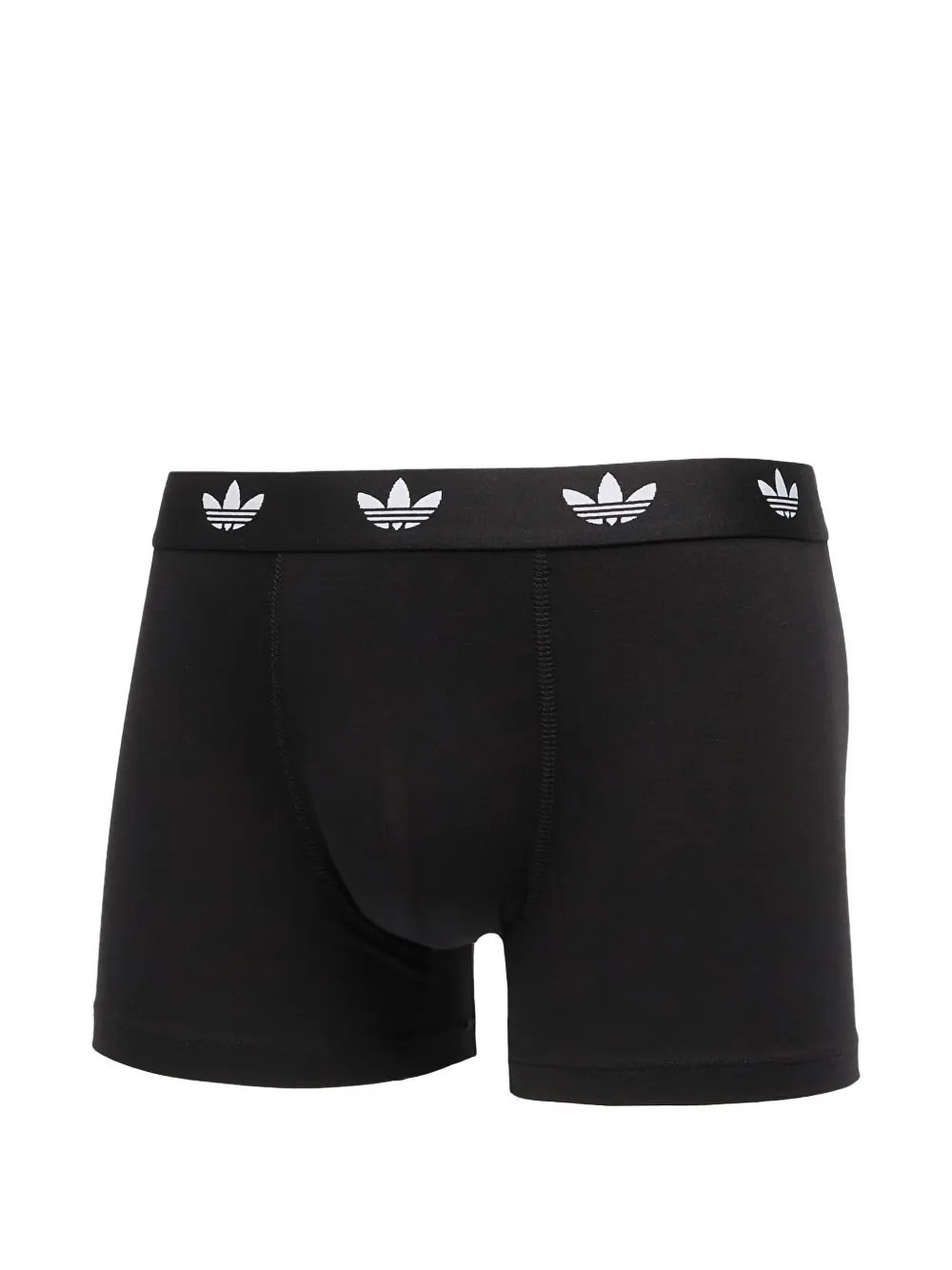 adidas Drie boxershorts met logoband Zwart