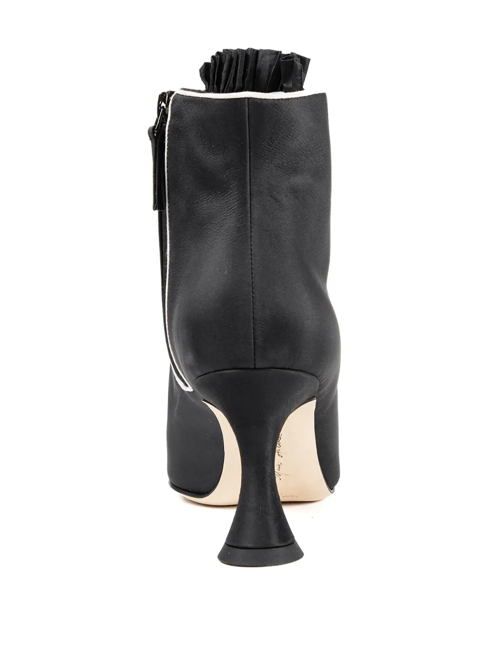 Manolo Blahnik Nolhac lace-up ankle boots Zwart