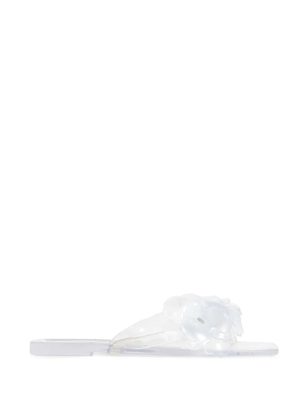 Coperni flower-detail flat sandals Wit