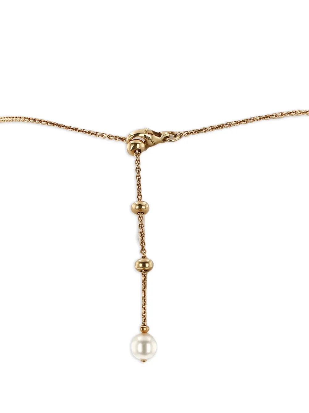 Bvlgari Pre-owned 2010's Allegra Multi-stones Necklace in Gold, view 3
