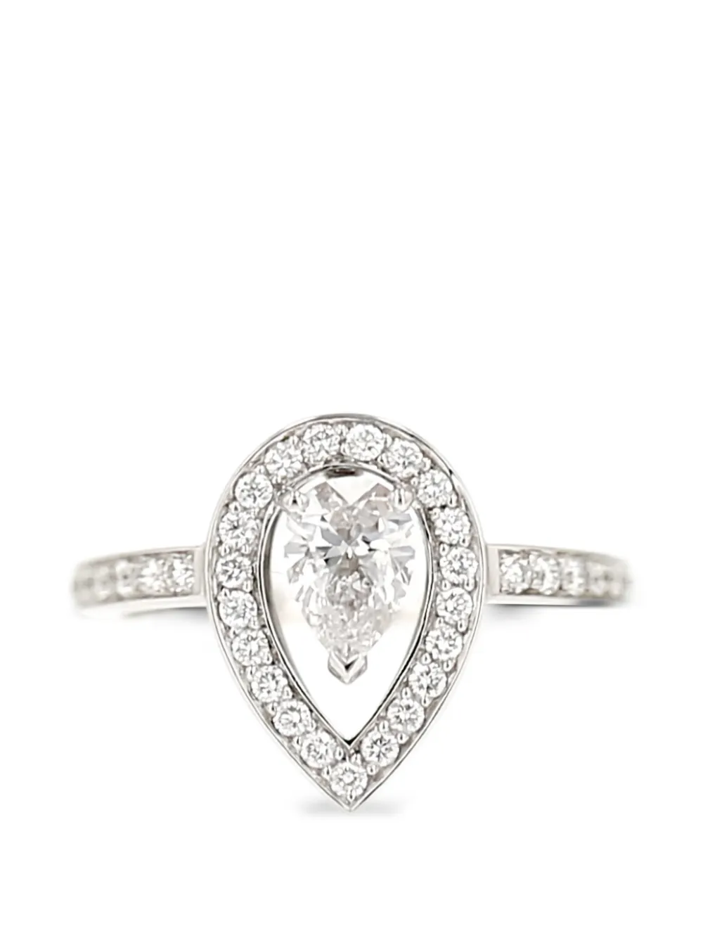 Fred 2020's Lovelight diamond-embellishment ring - Argento