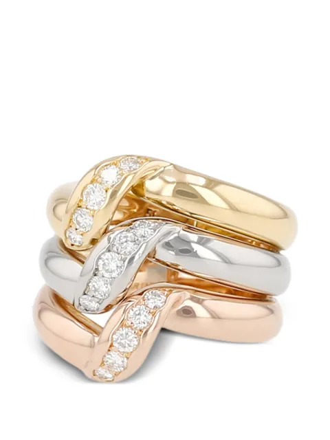 Cartier 1993 diamond-embellishment ring