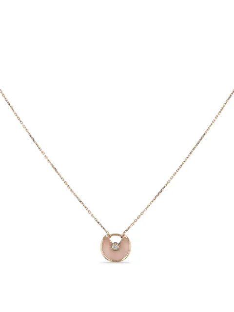 Cartier 2010's Amulette diamond-embellishment necklace