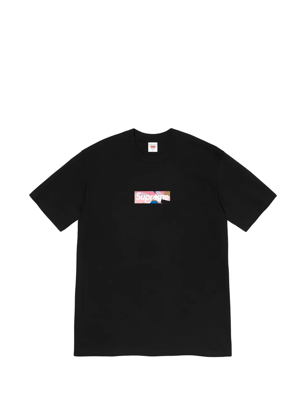 Supreme футболка с логотипом | черный