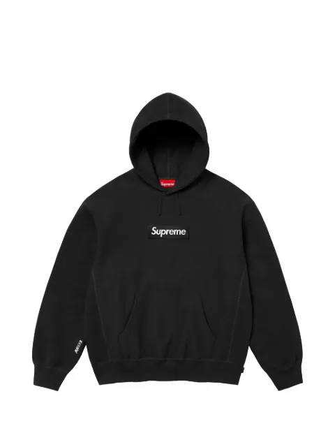 Supreme Moletom com capuz e logo