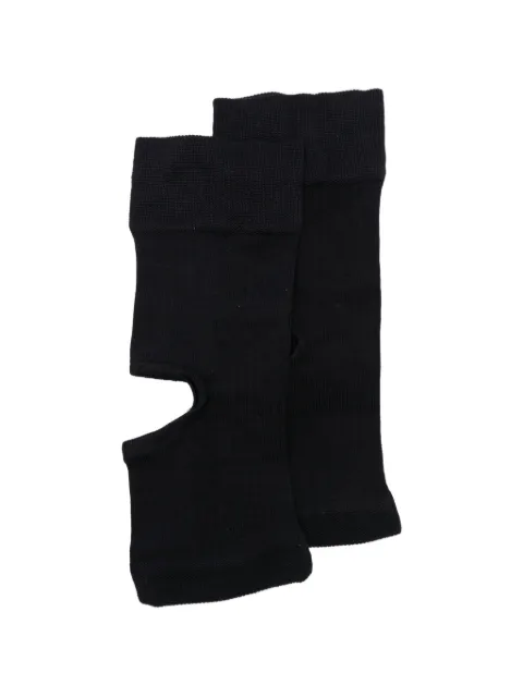 LEMAIRE cut-out ribbed socks