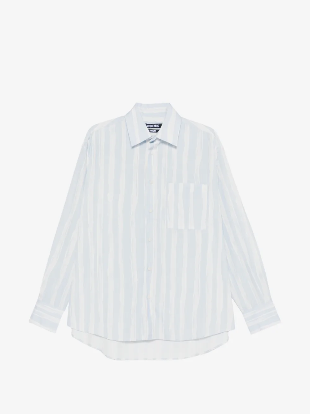 Jacquemus 카마르그 스트라이프 셔츠 | 블루 | Image 1