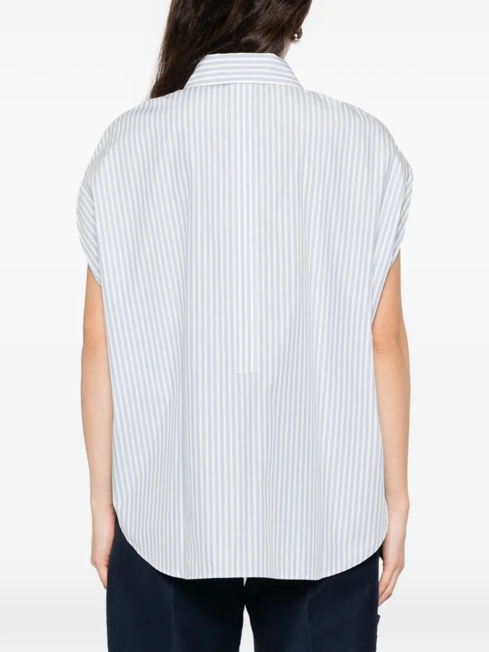 Woolrich Gestreept blouse Wit