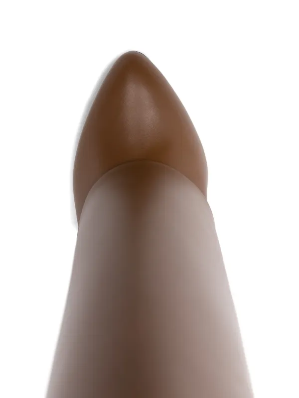 Givenchy Shark Pinch Boots In Leather | Brown | FARFETCH