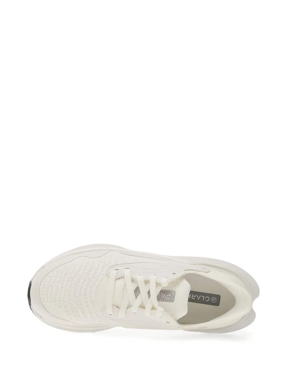 Clarks Pace sneakers met vlakken Wit