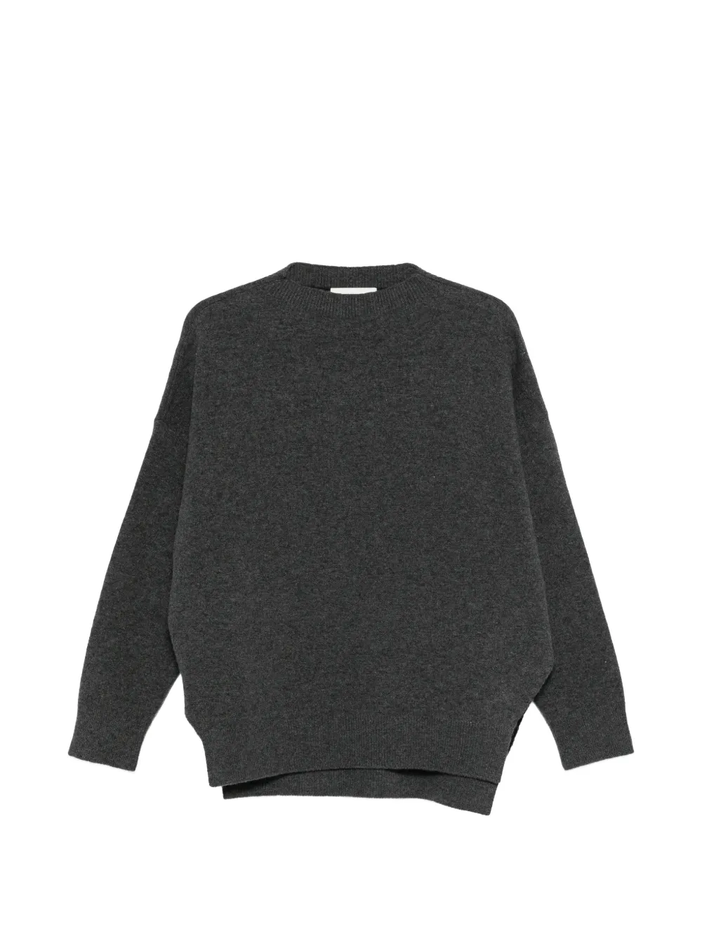 Closed Crew-neck Sweater In Gray