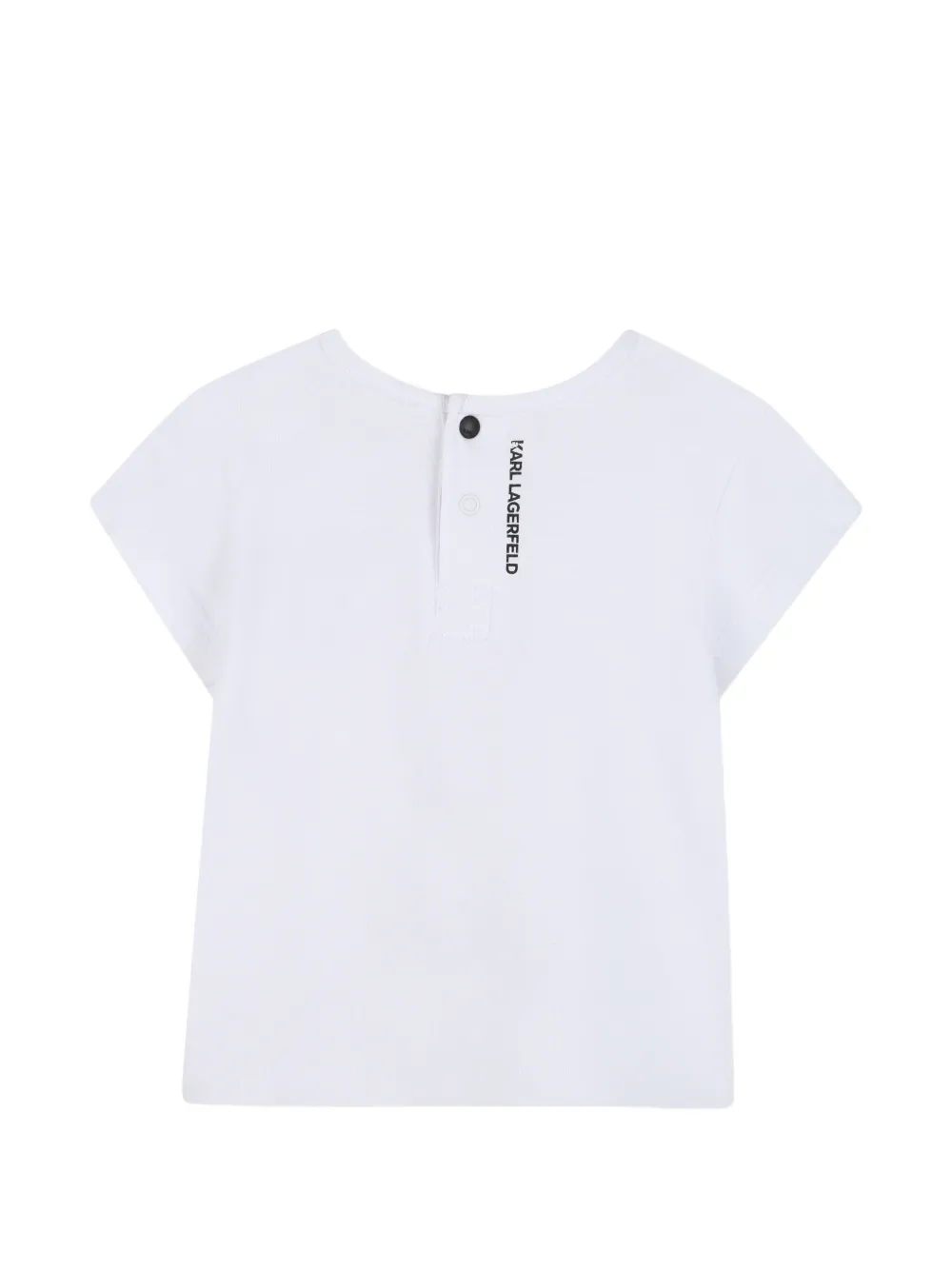 Karl Lagerfeld Kids Baby set met grafische print Zwart
