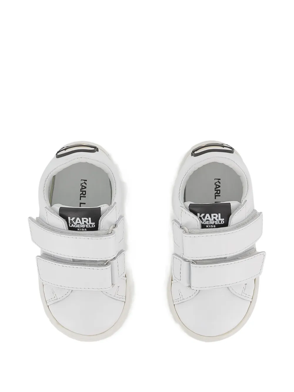 Karl Lagerfeld Kids Sneakers met applicatie Wit