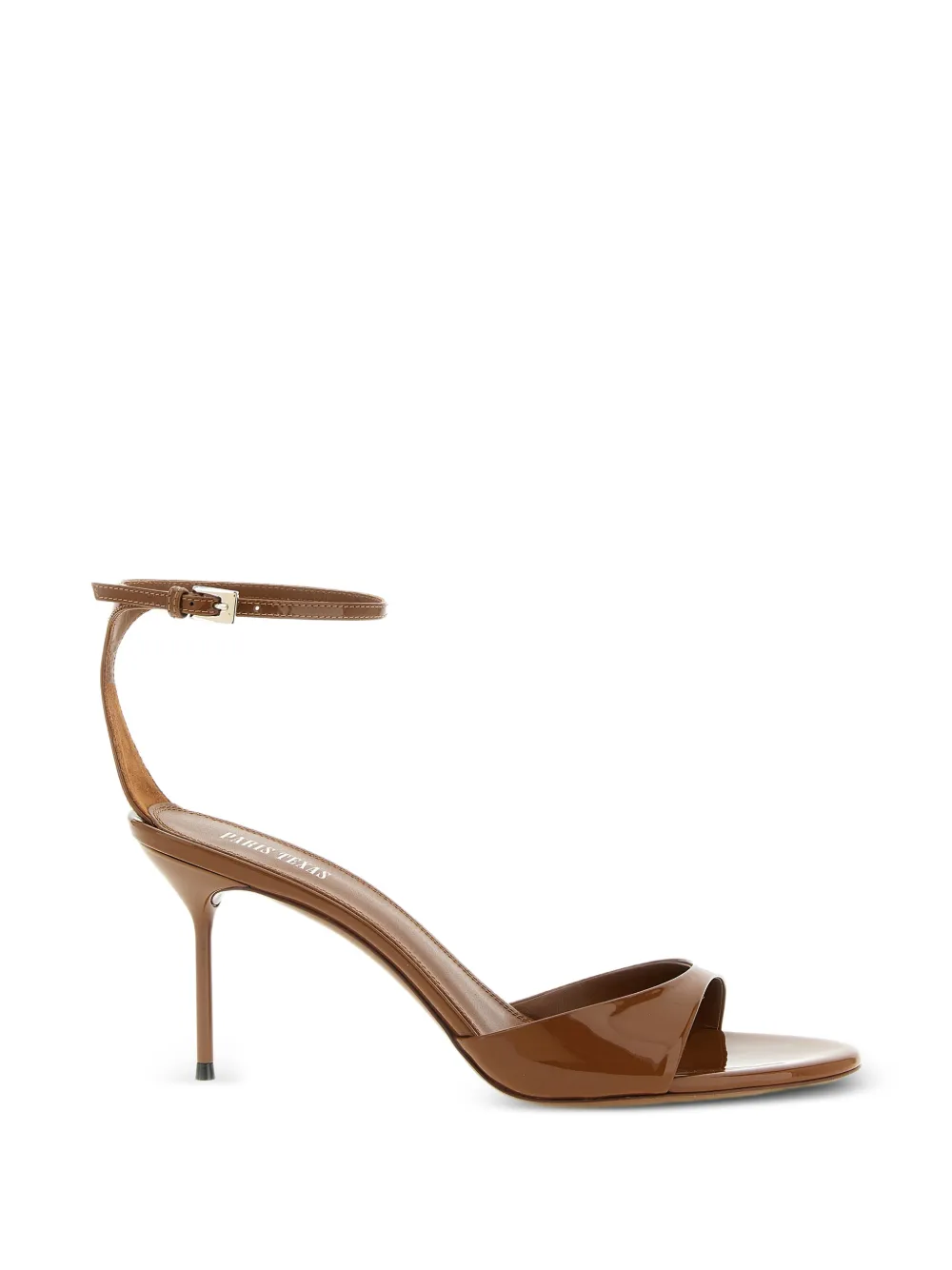Paris Texas patent ankle strap lidia sandals - Braun