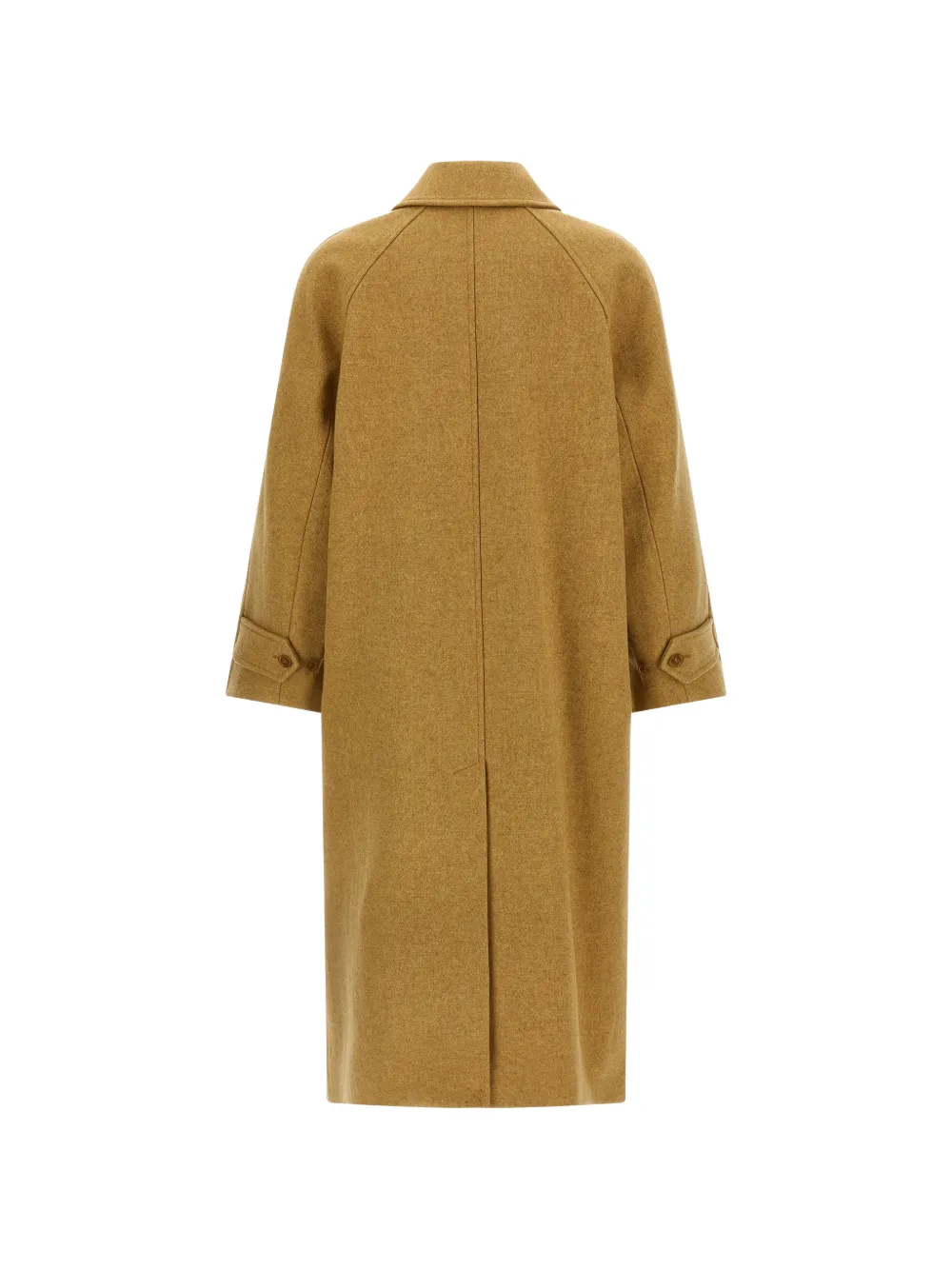  A.p.c. Shirt Collar Removable Belt Coat - Brown 
