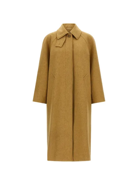 A.P.C. shirt collar removable belt coat