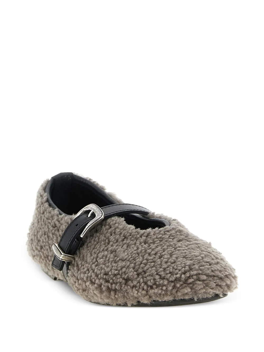 Kate Cate Lammy ballerina's met gesp Grijs