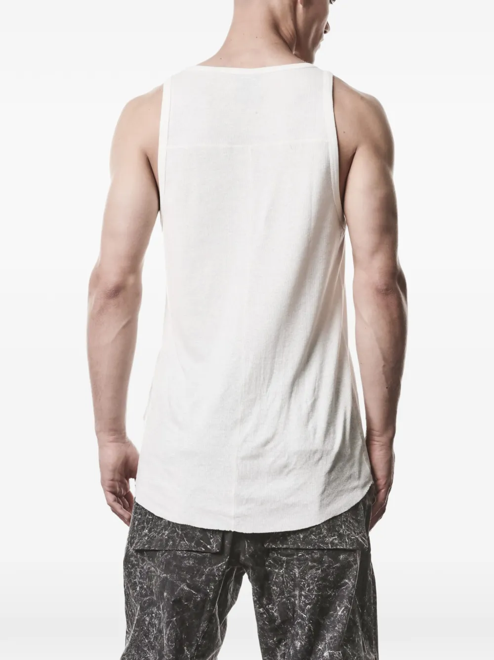  Thom Krom Worked Vest - White 