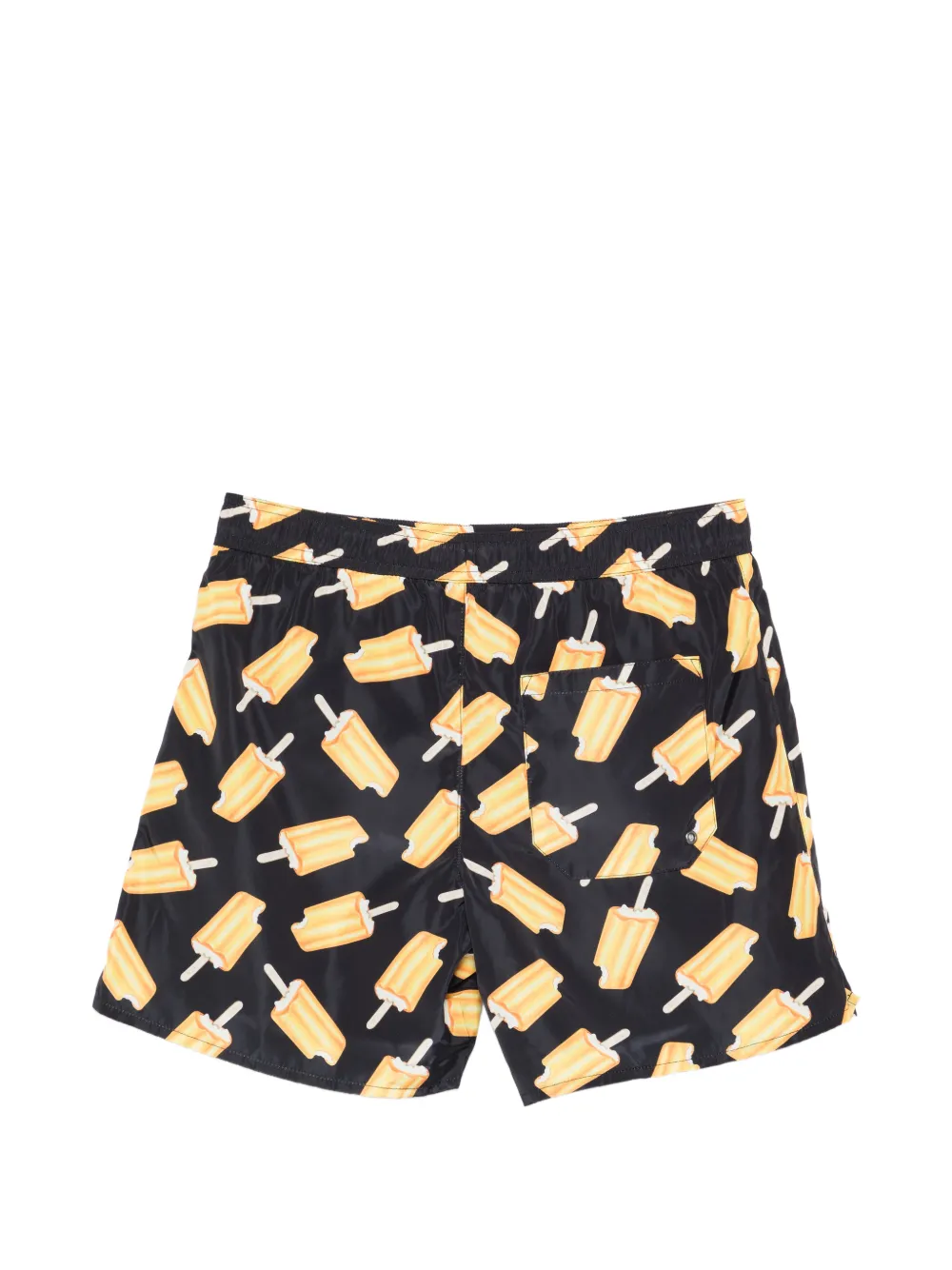  Nº21 Kids Ice Cream-print Swim Shorts - Black 