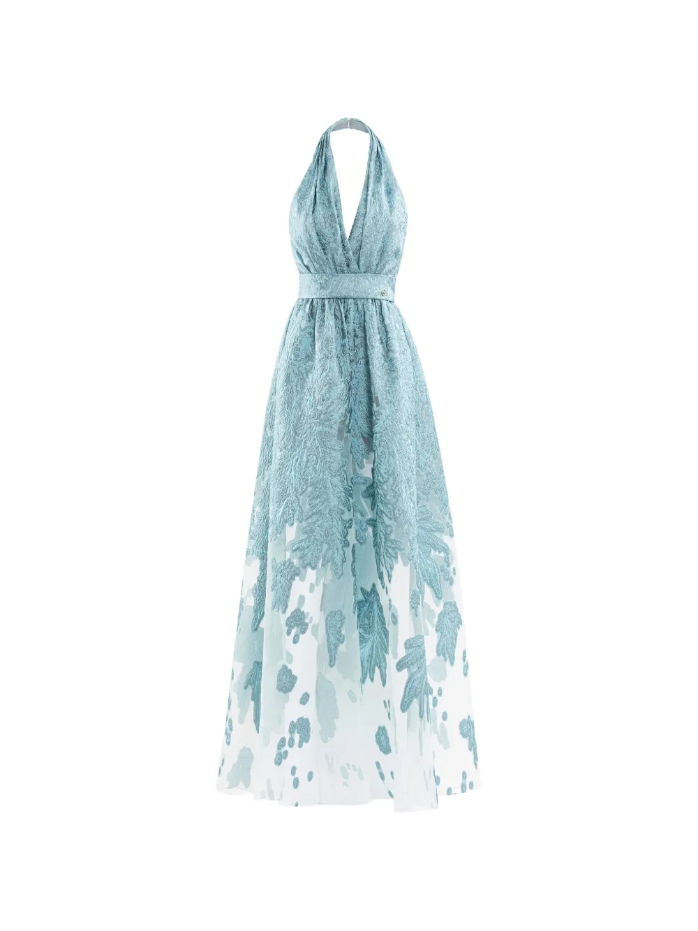 Saiid Kobeisy v-neck jumpsuit - Blu