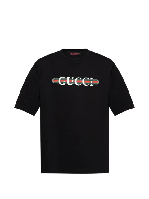 Gucci Pre-Owned T-Shirt mit Logo-Print