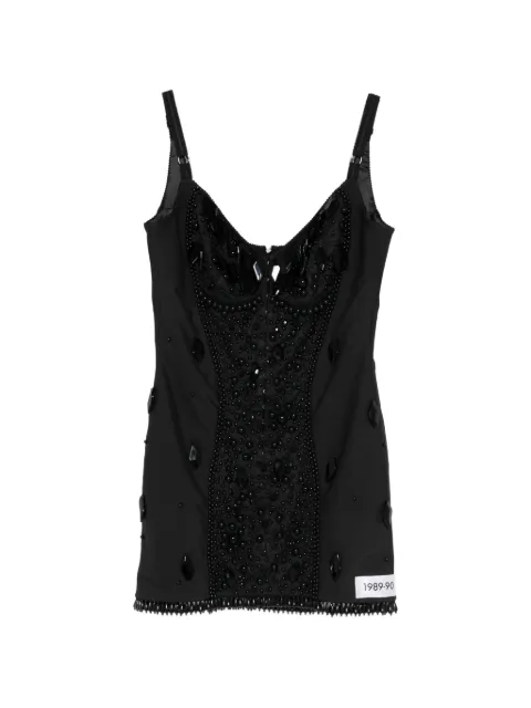 Dolce & Gabbana Pre-Owned sleeveless embroidered mini dress