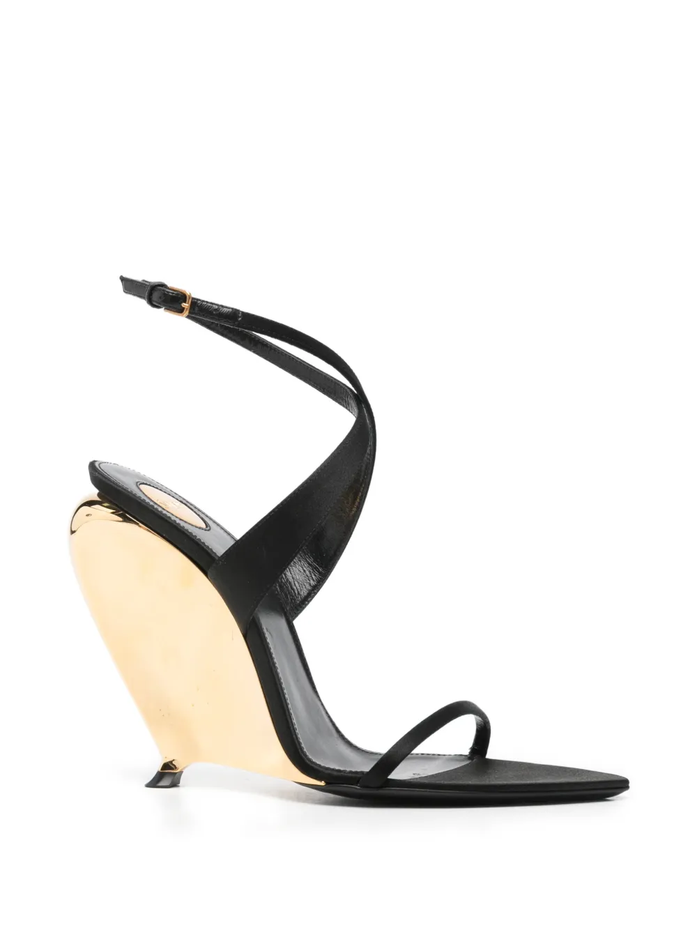 Saint Laurent Pre-Owned Tallulah ankle-strap heeled sandals – Black