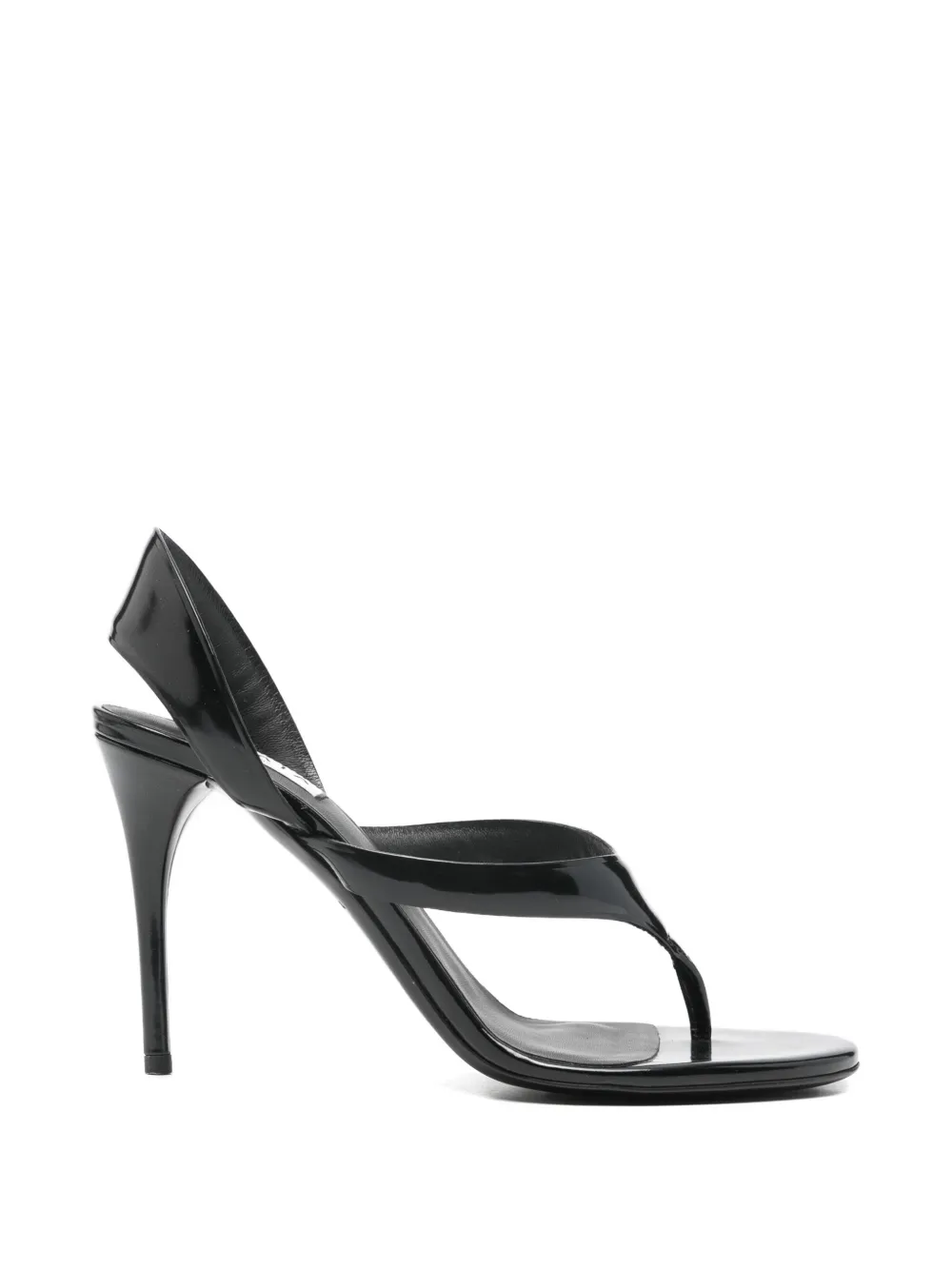 Alaïa Pre-Owned slingback heeled sandals - Schwarz