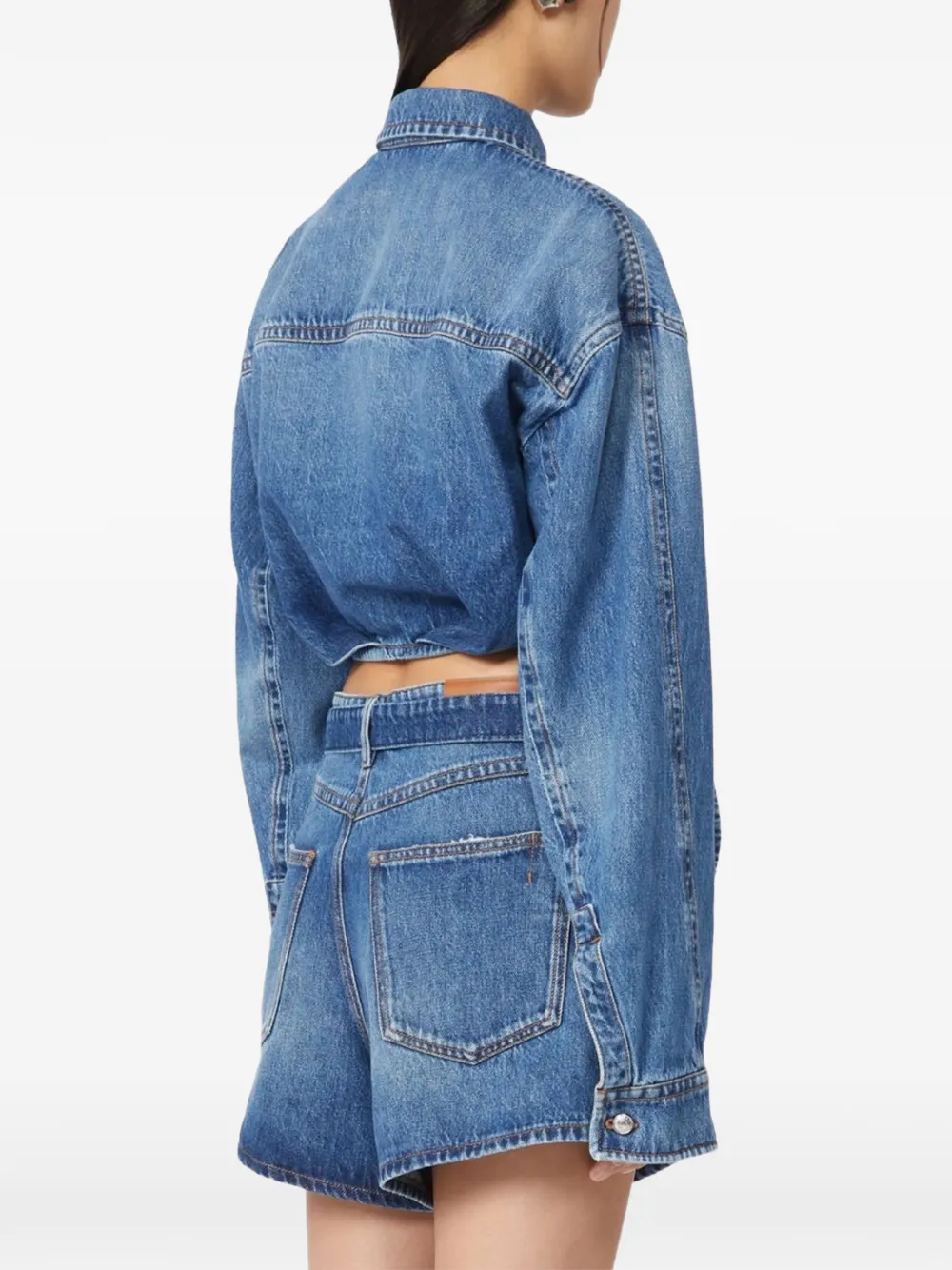  Sportmax Tie-front Shirt - Blue 