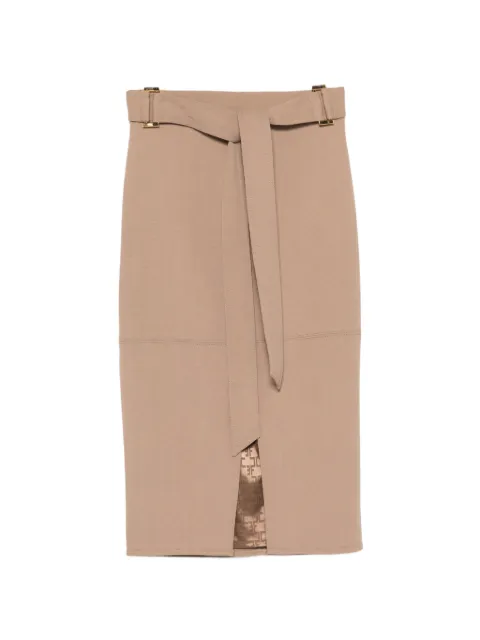 Elisabetta Franchi belted midi skirt